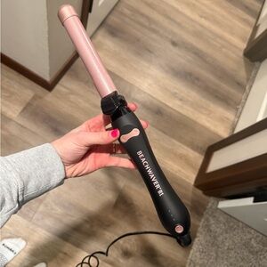 The Beachwaver Co. Pink and Black Hair Curler